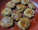 シャキシャキレンコンの和風照り焼きバーグ作り方10写真