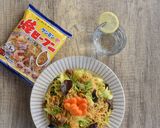 愛情たっぷり♡中華カレー焼ビーフン作り方1写真