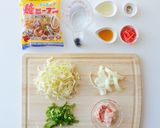 愛情たっぷり♡中華カレー焼ビーフン作り方2写真