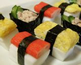 お弁当おかず♪はんぺんdeにぎり寿司作り方3写真