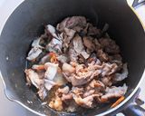 豚肉とキャベツの豚骨醤油ラーメン作り方7写真