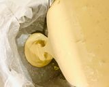 水切りヨーグルトで作るバスクチーズケーキ作り方5写真