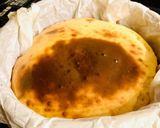 水切りヨーグルトで作るバスクチーズケーキ作り方6写真
