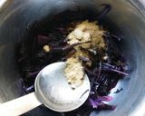 紅法師(赤軸みず菜)のナムル作り方3写真