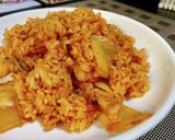 ⭐️ 最高に美味しいキムチチャーハン！作り方1写真