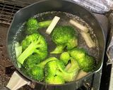 米粉でブロッコリーのお好み焼き作り方2写真