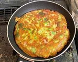 米粉でブロッコリーのお好み焼き作り方7写真