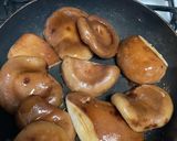 椎茸の甘辛ベーコンチーズ焼き作り方2写真