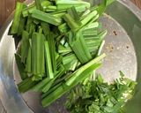豚バラと大葉の塩炒め〜中華の香り作り方1写真