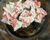 豚バラと大葉の塩炒め〜中華の香り作り方4写真