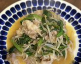 豚バラと大葉の塩炒め〜中華の香り作り方9写真