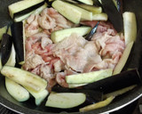 生姜香る豚こまとナスの生姜焼き作り方3写真