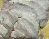 たっぷり野菜とサラダチキンのにんにく炒め作り方1写真