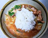 豚肉とキャベツの豚骨醤油ラーメン作り方16写真