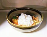 豚肉とキャベツの豚骨醤油ラーメン作り方17写真