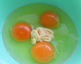 時短簡単失敗無しのハンバーグ入りオムレツ作り方1写真
