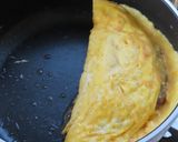 時短簡単失敗無しのハンバーグ入りオムレツ作り方6写真