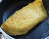 時短簡単失敗無しのハンバーグ入りオムレツ作り方8写真