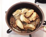 牡蠣の酒蒸しバター醤油作り方6写真