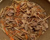 和食の定番♩豚肉入りきんぴらごぼう作り方4写真