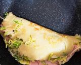 食べ応えバッチリ！納豆入濃厚キャベツ焼き作り方6写真