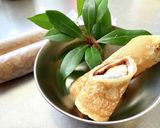 【クレープ】チョコバナナの☆ながい棒作り方10写真