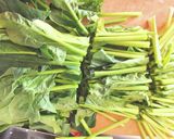 栄養満点！ほうれん草と豆腐のピリ辛煮❀作り方1写真
