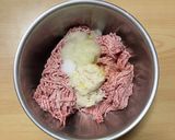 超簡単☆チョリソー風ナポリタンハンバーグ作り方1写真