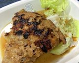 超ズボラ！フライパン１つでつくねバーグ作り方7写真