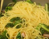 春を感じる♪花菜の和風パスタ【食遺産】作り方7写真
