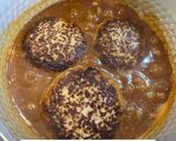 きのこ入り煮込みハンバーグ作り方6写真