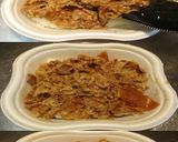 美味ドレと青じそ玉ねぎドレッシングで牛丼作り方3写真