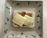 納豆チーズの玄米トースト作り方1写真