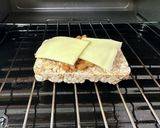 納豆チーズの玄米トースト作り方2写真