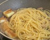 【ツナ缶で作る】和風焼き葱パスタ作り方4写真