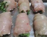 鶏ササミの梅しそ巻き～♡作り方4写真