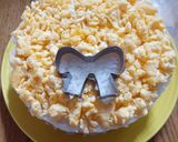 ☆ケーキ道具を活用☆3段重ねの寿司ケーキ作り方27写真