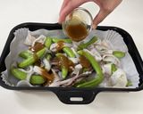 いかとスナップ豌豆のオイスターソース炒め作り方4写真