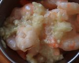 芽キャベツと海老の塩麹炒め作り方1写真