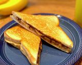 【簡単】チョコとバナナの甘いホットサンド作り方6写真