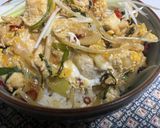 中華親子丼作り方7写真