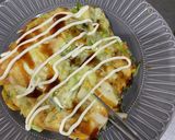 糖質制限にもなる何ちゃってお好み焼き作り方9写真