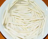 揚げずに炒める◎冷凍フライドポテト10分作り方1写真