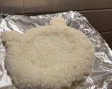 ぶりの照り焼きライスピザ作り方6写真