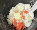 たらこチーズリゾット風作り方2写真