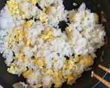 幼児食！パパッとレタスチャーハン作り方2写真