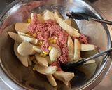 超簡単☆下ごしらえ無しポテマヨチーズ焼き作り方2写真