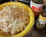 簡単すぎるのに美味しい♪もやしのごまぽん作り方1写真