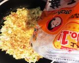 米粉で作る大阪のおばちゃんモダン焼き作り方9写真