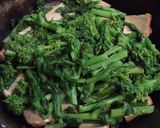 丼にも♪美味♪菜の花と厚揚げの卵とじ作り方3写真